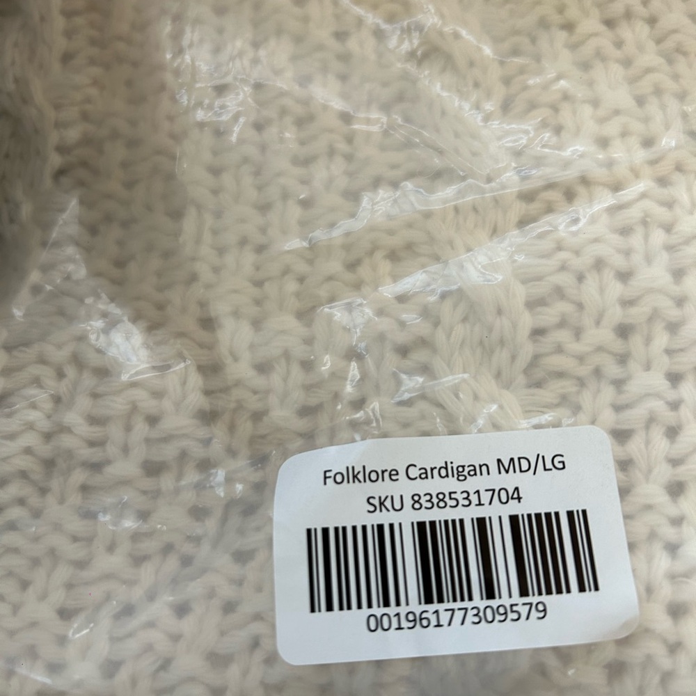 Official Taylor Swift Folklore Cardigan (size: m/l) - Picture 4 of 4